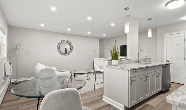 Luxurious living spaces